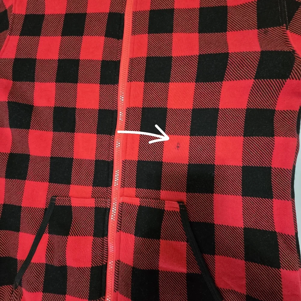 Tipseyelves MEN'S LUMBERJACK JUMPSUIT Mefium Buffalo‎ Plaid Onzie - Picture 5 of 14